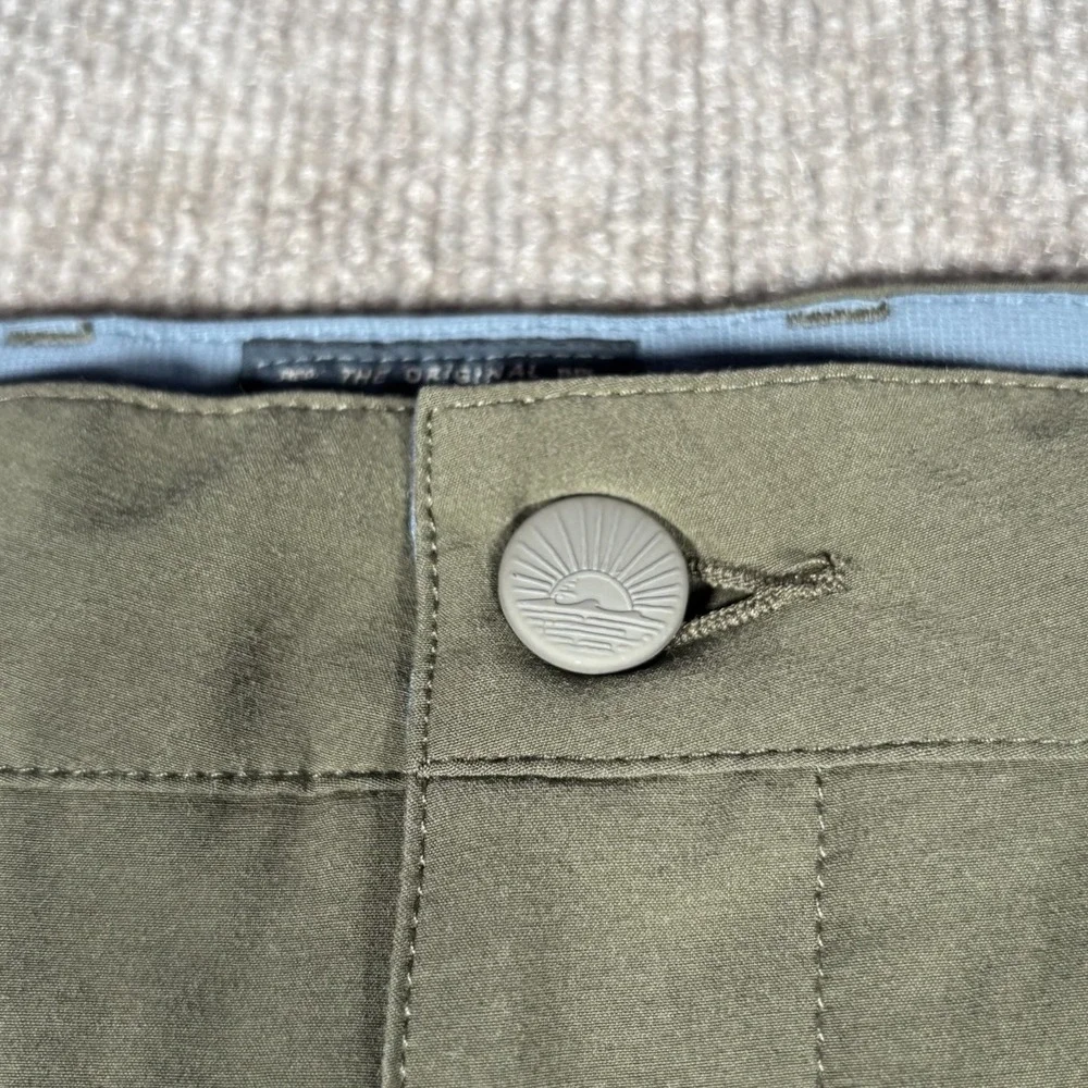 Faherty Shorts Men 38 Olive Green All Day 7